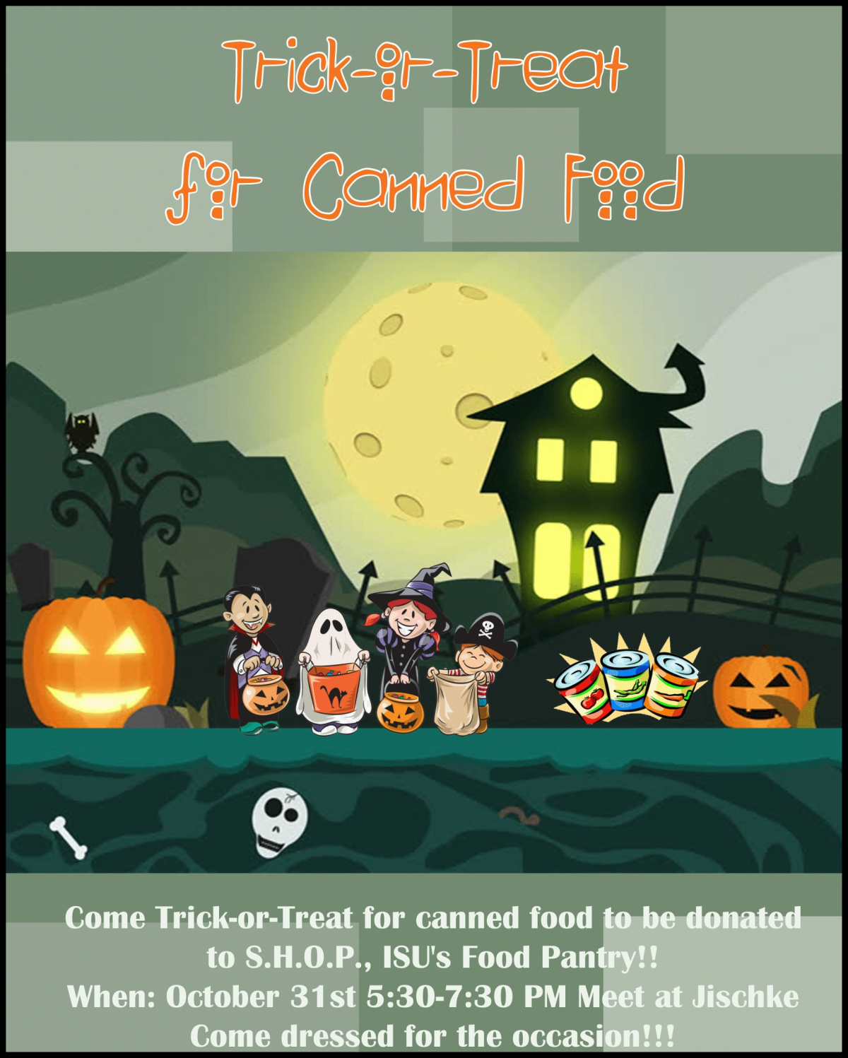 trick or treat poster