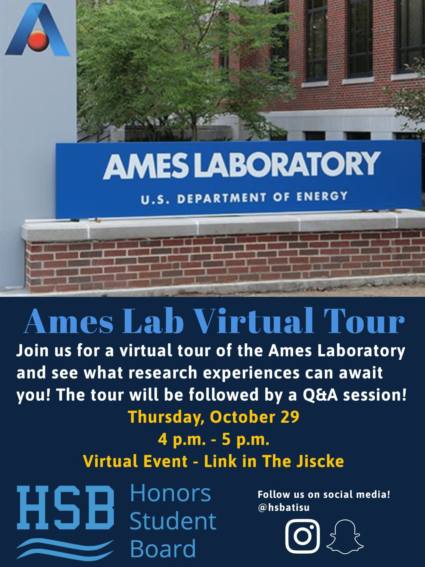 Ames Lab tour event