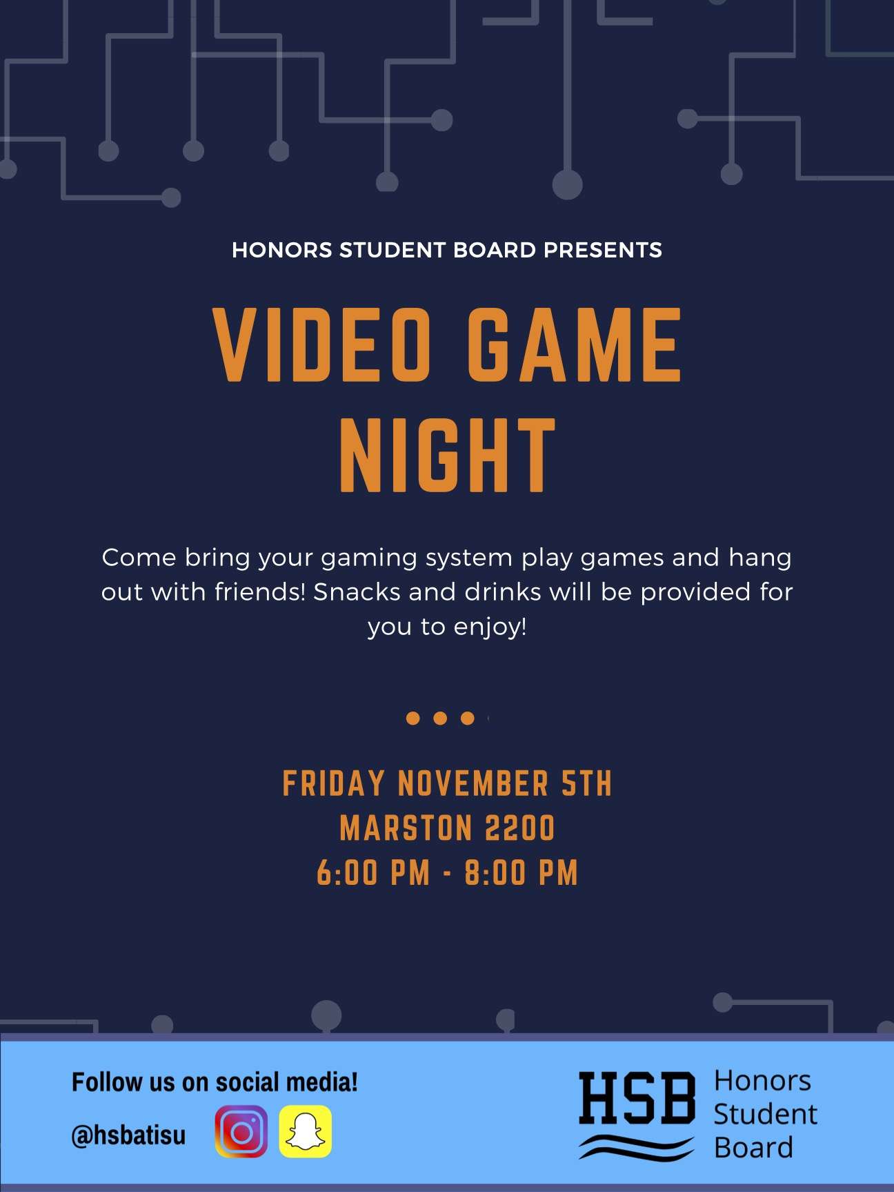 Video Game Night poster
